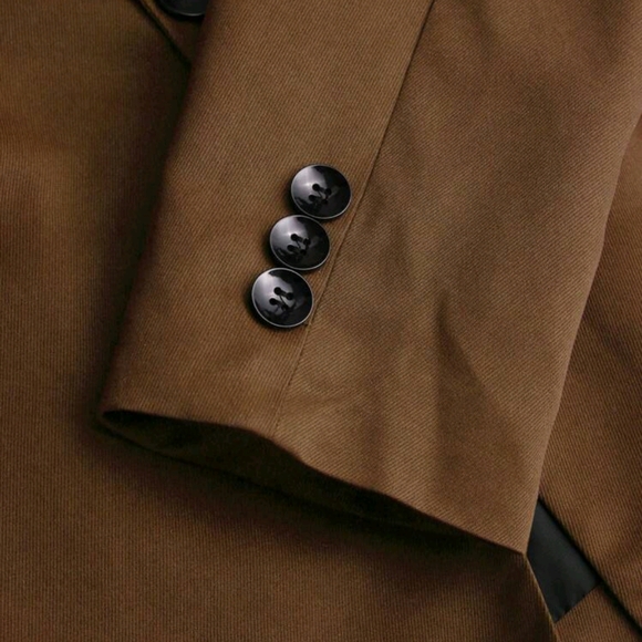 Men's Plain And Simple Daily Long Sleeve Suit With Long Pants - Picture 4 of 5